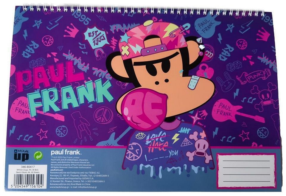 back-me-up-paul-frank-a4-21x29-7cm-30-back-me-up