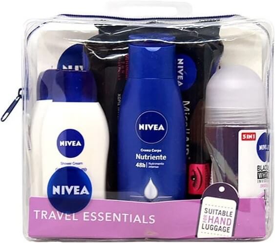 nivea female travel essentials