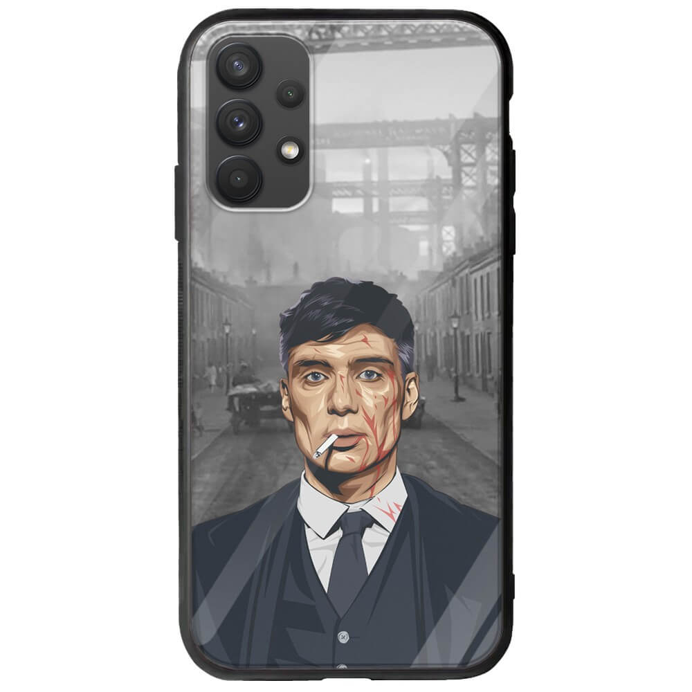 Θήκη Κινητού Back Cover για Samsung Galaxy A32 - Groove TPU - Peaky Blinders  - Thomas Shelby - OEM