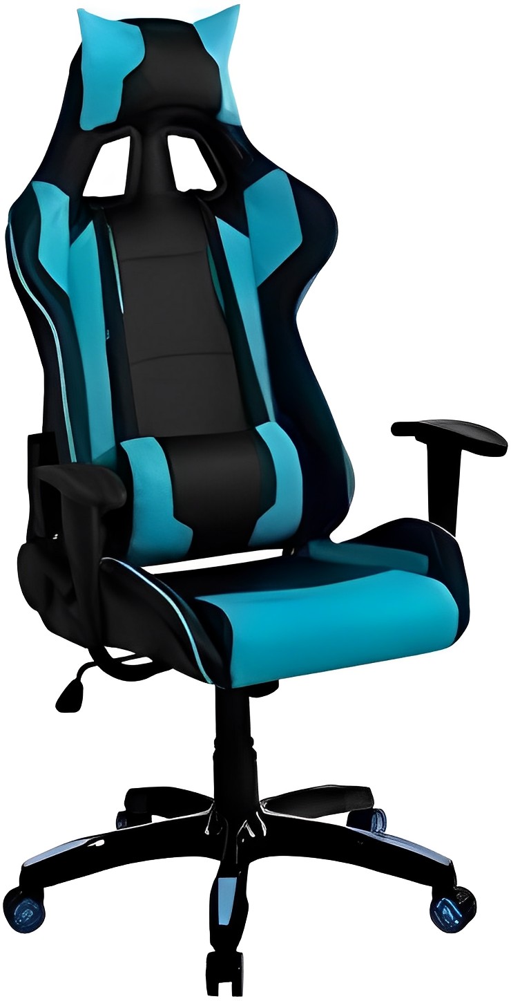 Καρέκλα Gaming Ultimet Δερματίνη 66x67x127-135cm Μπλε