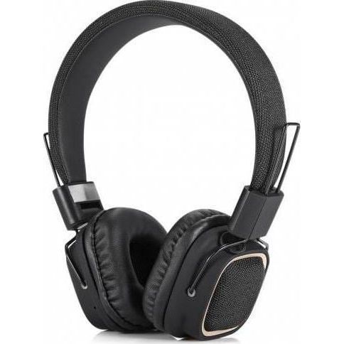 Headphones BT-019 Ασύρματη / Ενσύρματα On Ear με 3.5 Ώρες Λειτουργίας Μαύρο